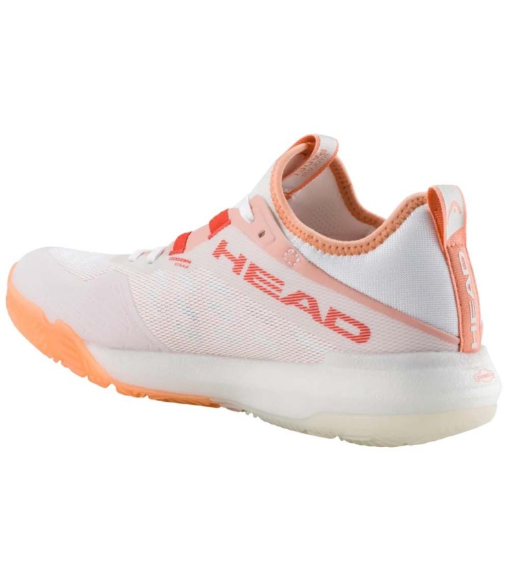 Scarpe da ginnastica Head Motion Pro Bianco Corallo Donna | Ipontennis