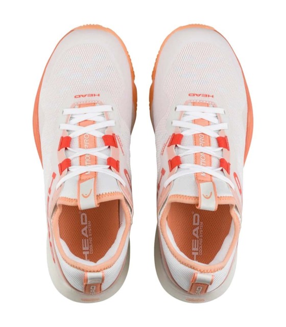 Scarpe da ginnastica Head Motion Pro Bianco Corallo Donna | Ipontennis