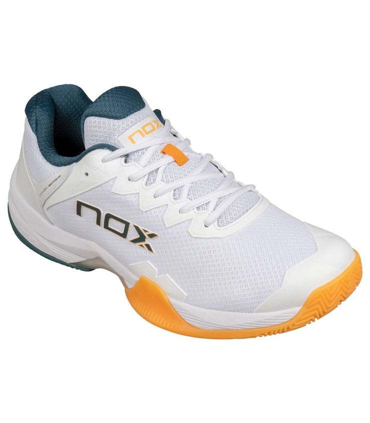 Tenis Nox ML10 Hexa Branco Alperce | IPONTENNIS